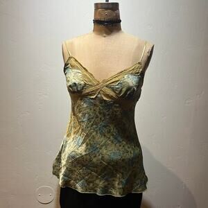 2000s Whimsical Paisley Print cami